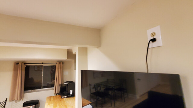 Kitchenette area in the finished basement.