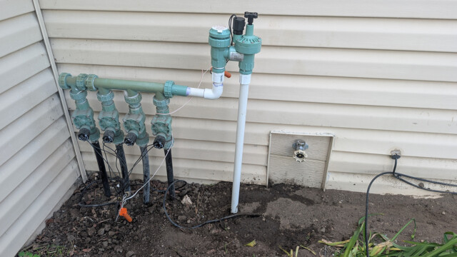 Sprinkler Manifold 7 Sprinkler Manifold Supply Upgrade