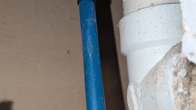Fridge Water Line Install 4